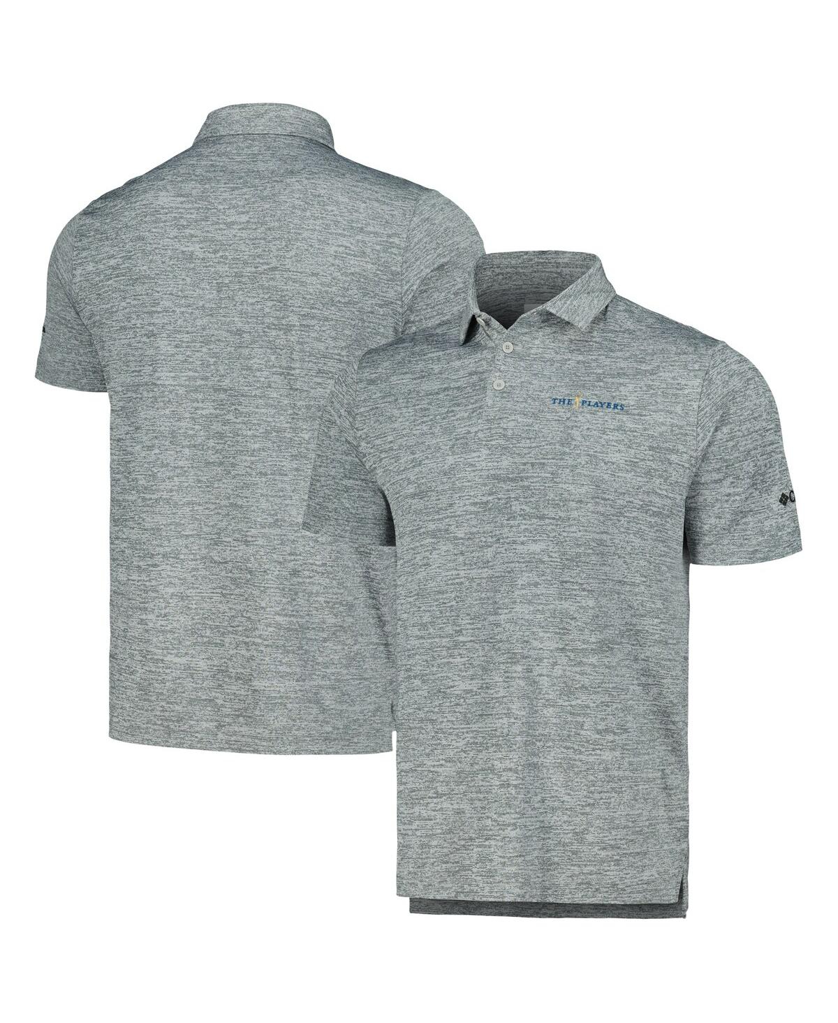 Shop Columbia Men's Gray The Players Omni-wick Final Round Polo