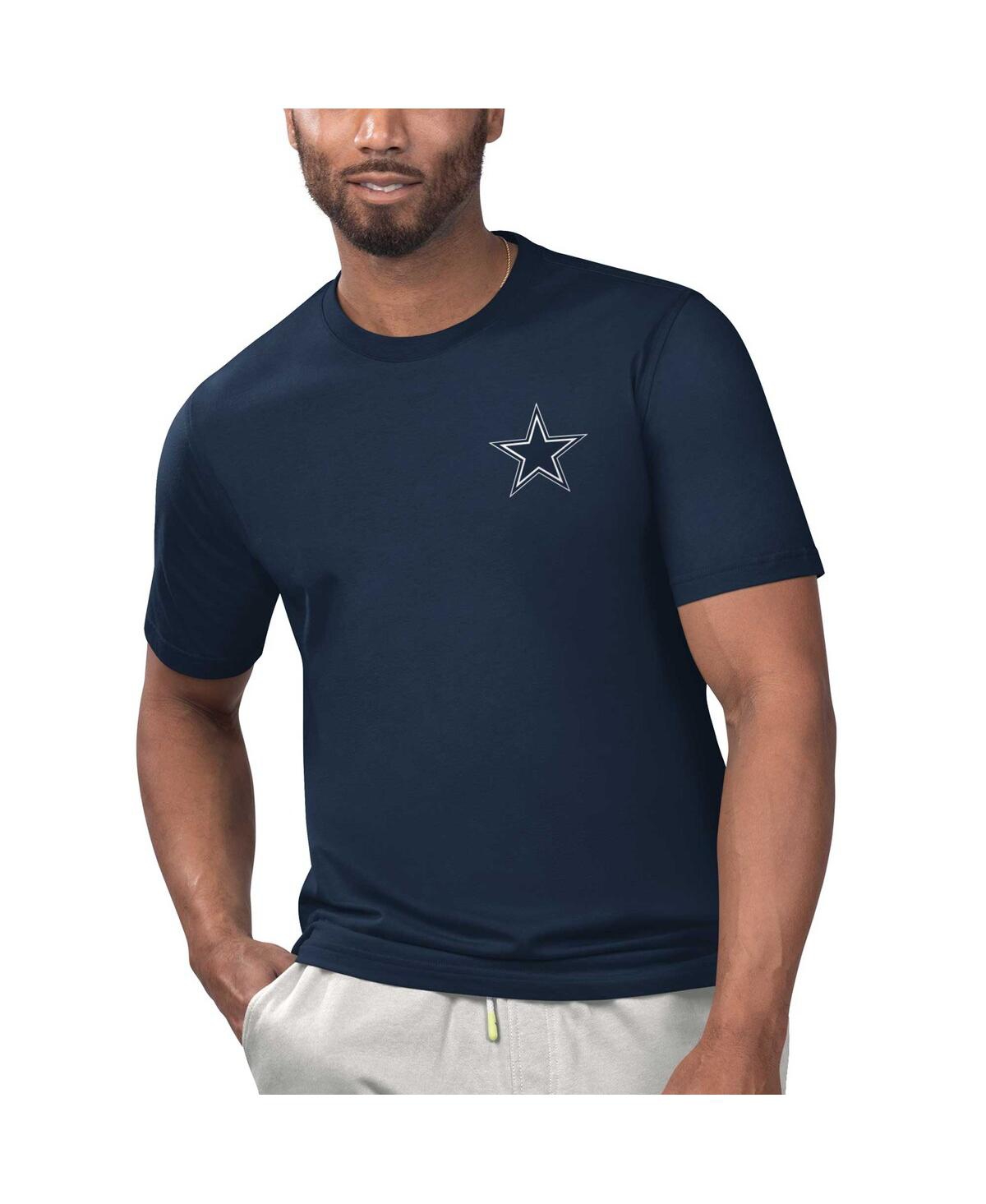 Men's Navy Dallas Cowboys Licensed to Chill T-Shirt - Navy