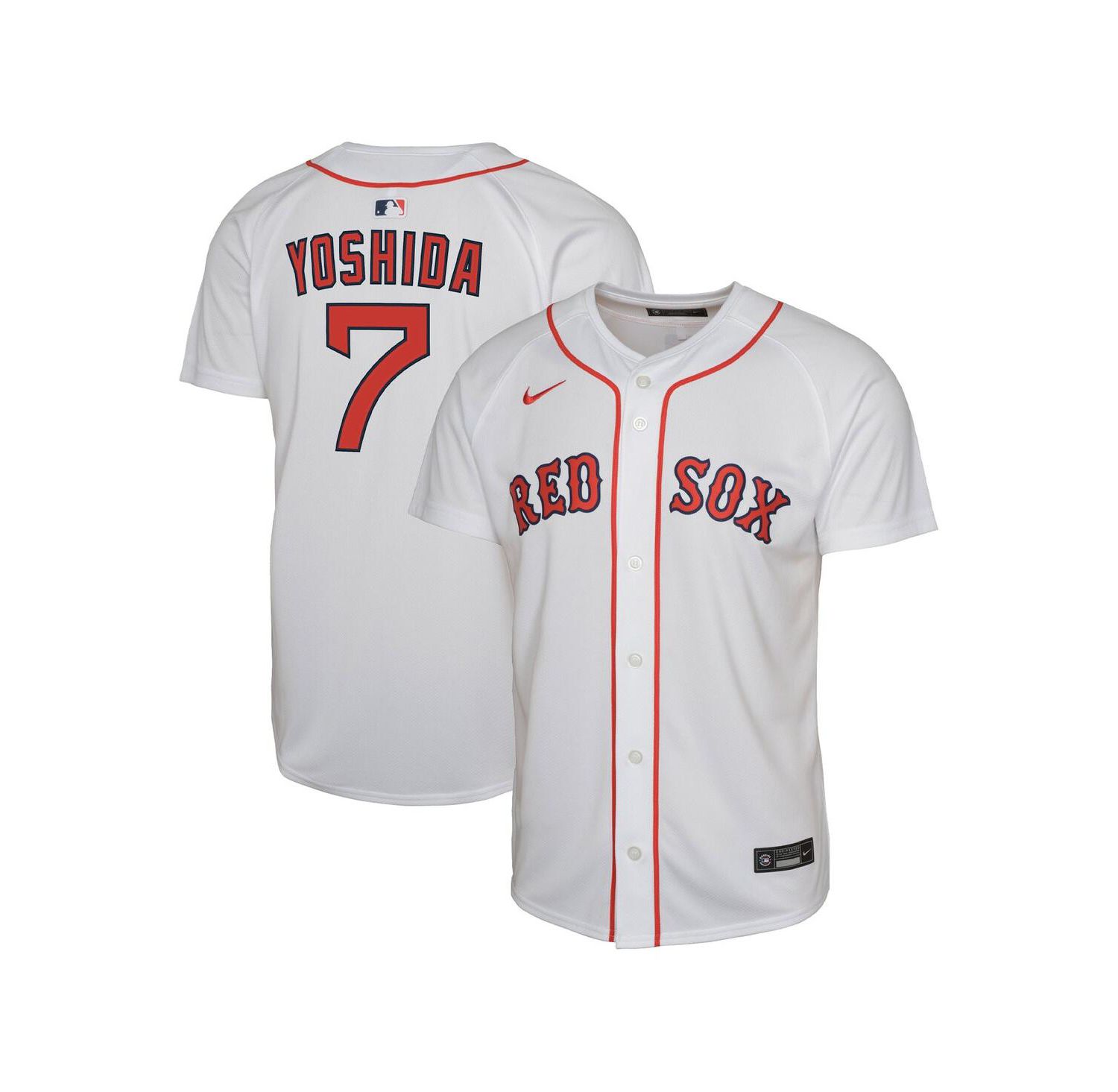 Youth Masataka Yoshida White Boston Red Sox Home Replica Player Jersey