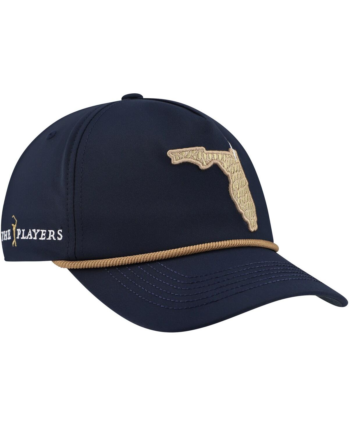 Shop Puma Men's Navy The Players 904 Rope Flexfitâ Adjustable Hat In Blue