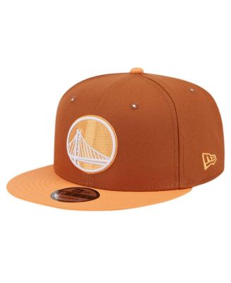 New Era Men's Brown/Orange Golden State Warriors 2-Tone Color Pack ...