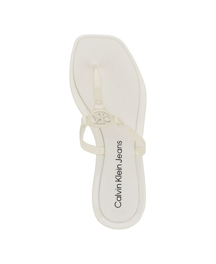 calvin klein jelly sandals
