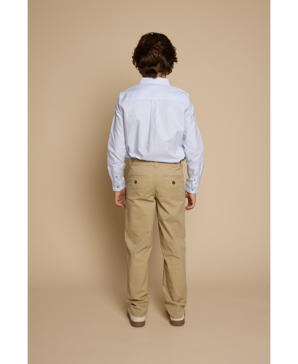 B by Brooks Brothers Big Boys Stretch Twill Chino Pants