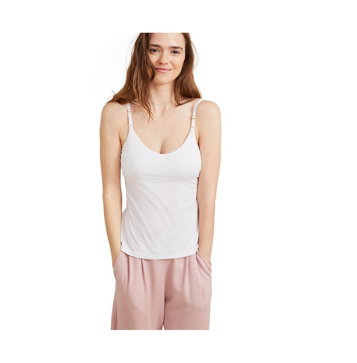 Maternity 24/7 Nursing Tank Top - Black