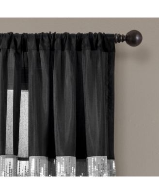 Night Sky Window Curtain Panel