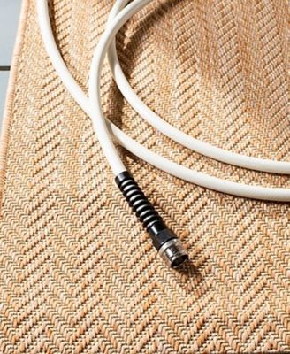 Courtyard CY8022 Natural and Cream 5'3" x 7'7" Sisal Weave Outdoor Area Rug