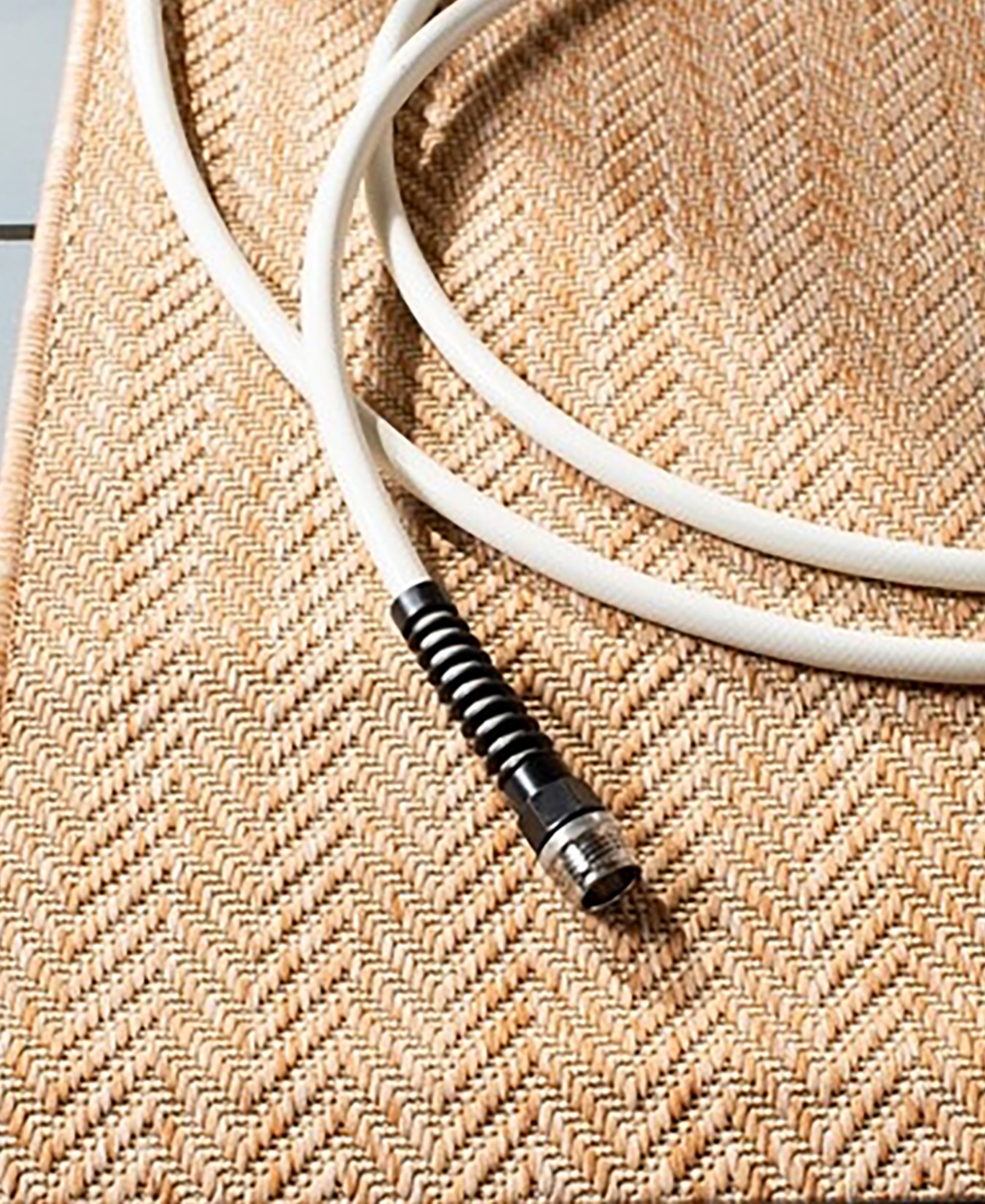 Safavieh Courtyard CY8022 Natural and Cream 5'3" x 7'7" Sisal Weave Outdoor Area Rug