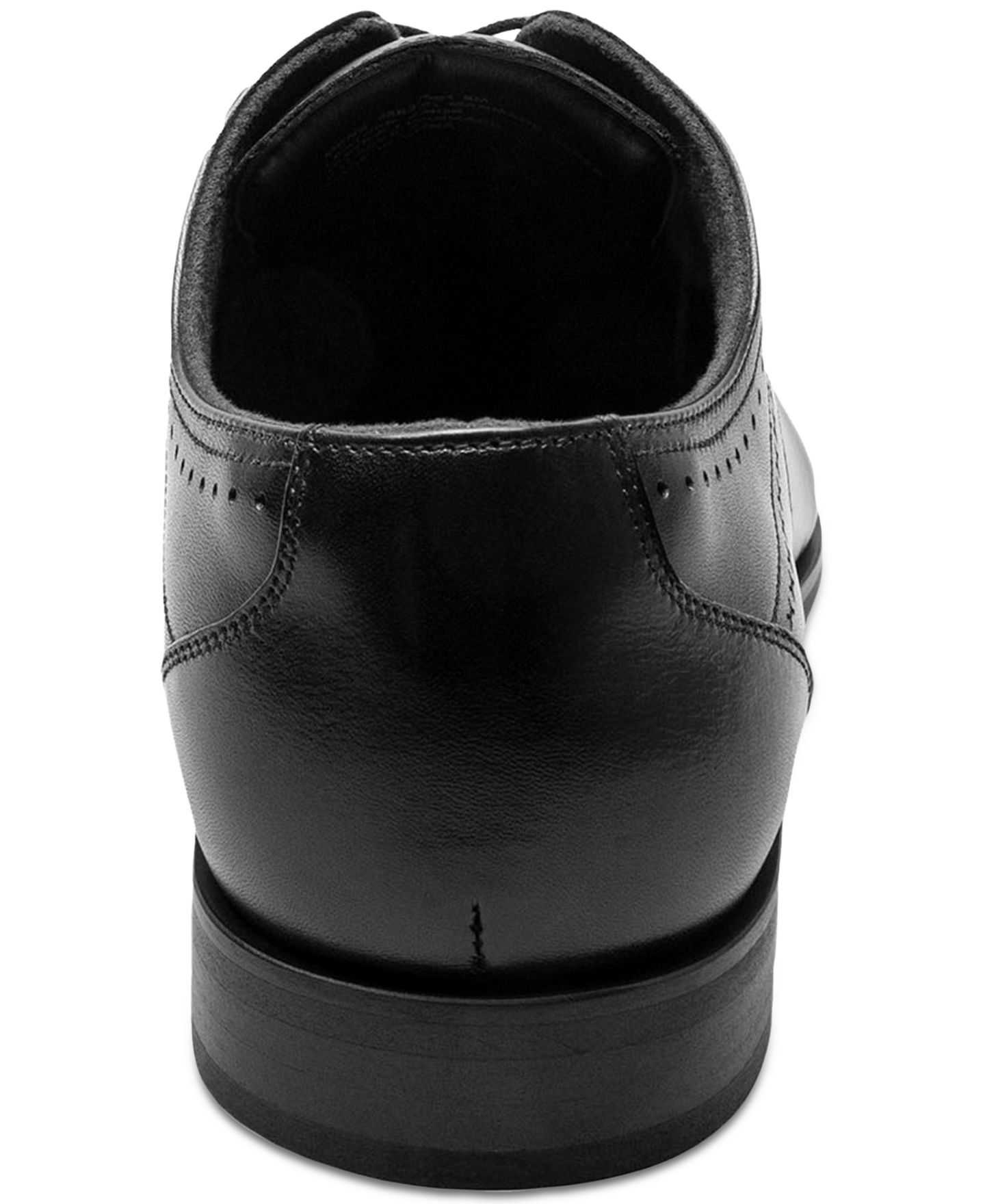 Мужские туфли Stacy Adams Bryant Lace-Up Cap-Toe Oxford Dress Shoes, цвет: Чёрный — фото 4