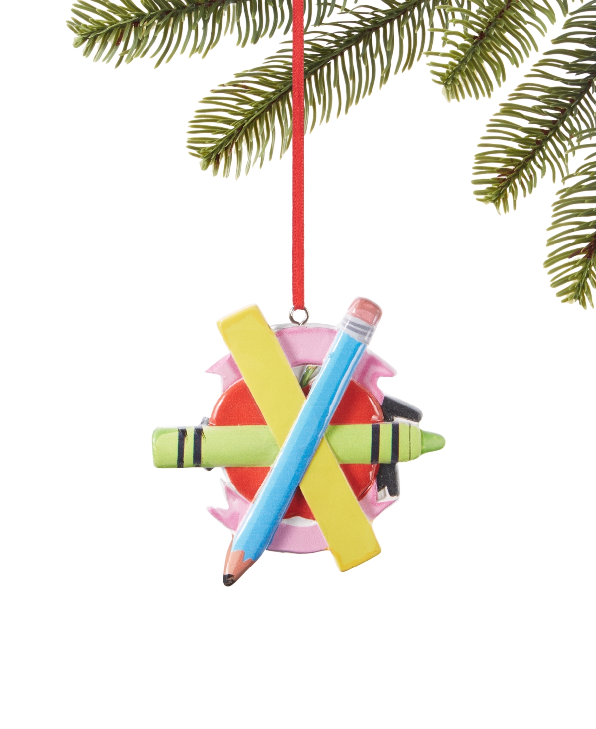 Macy's Holiday Lane All About You Best Teacher Ornament, Exclusively At  In No Color