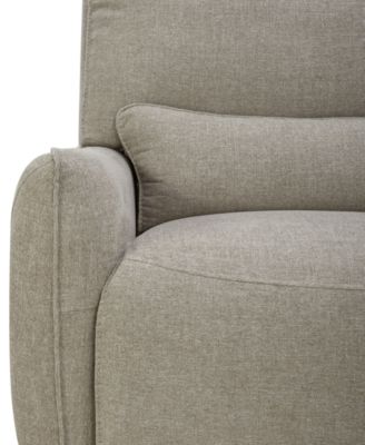 Olper 3-Pc. Fabric Zero Wall Sectional Power Motion Sofa, Created for Macy's	