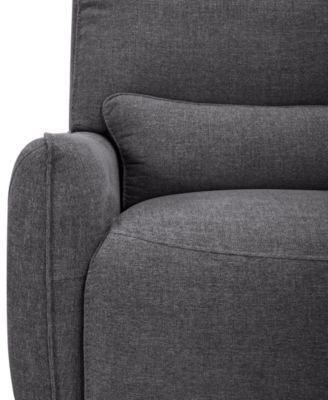 Olper 3-Pc. Fabric Zero Wall Sectional Power Motion Sofa, Created for Macy's	