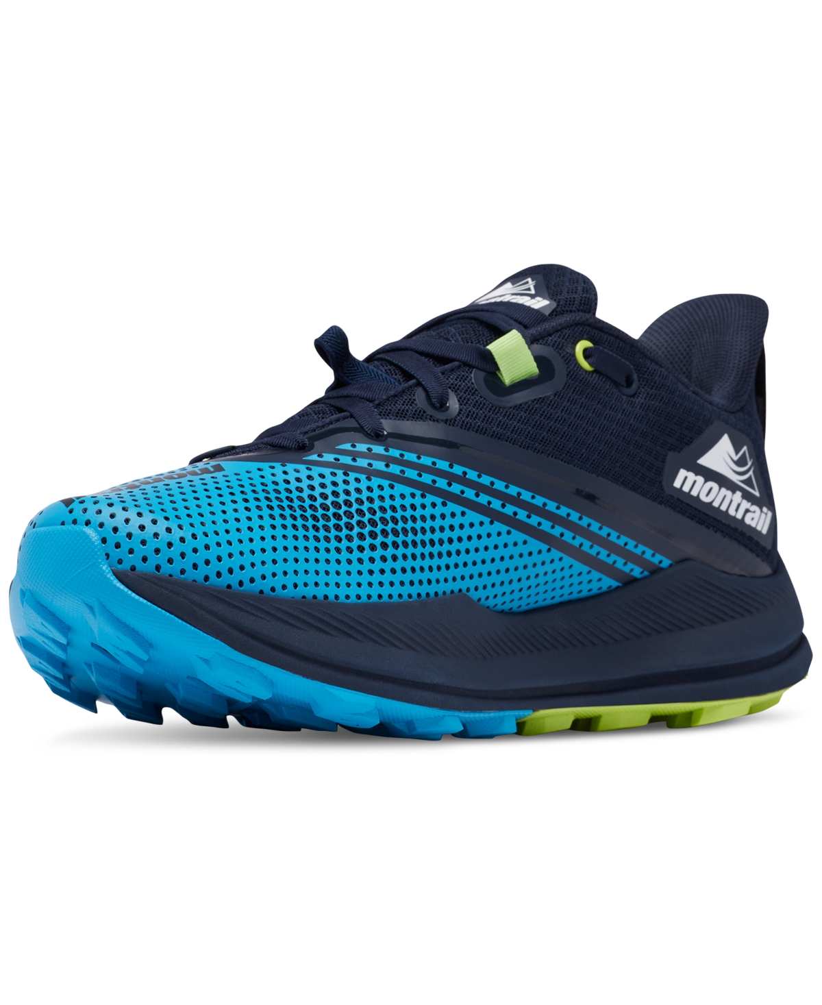 Shop Columbia Men's Montrail Trinity Fkt Trail Running Sneakers In Ocean Blue