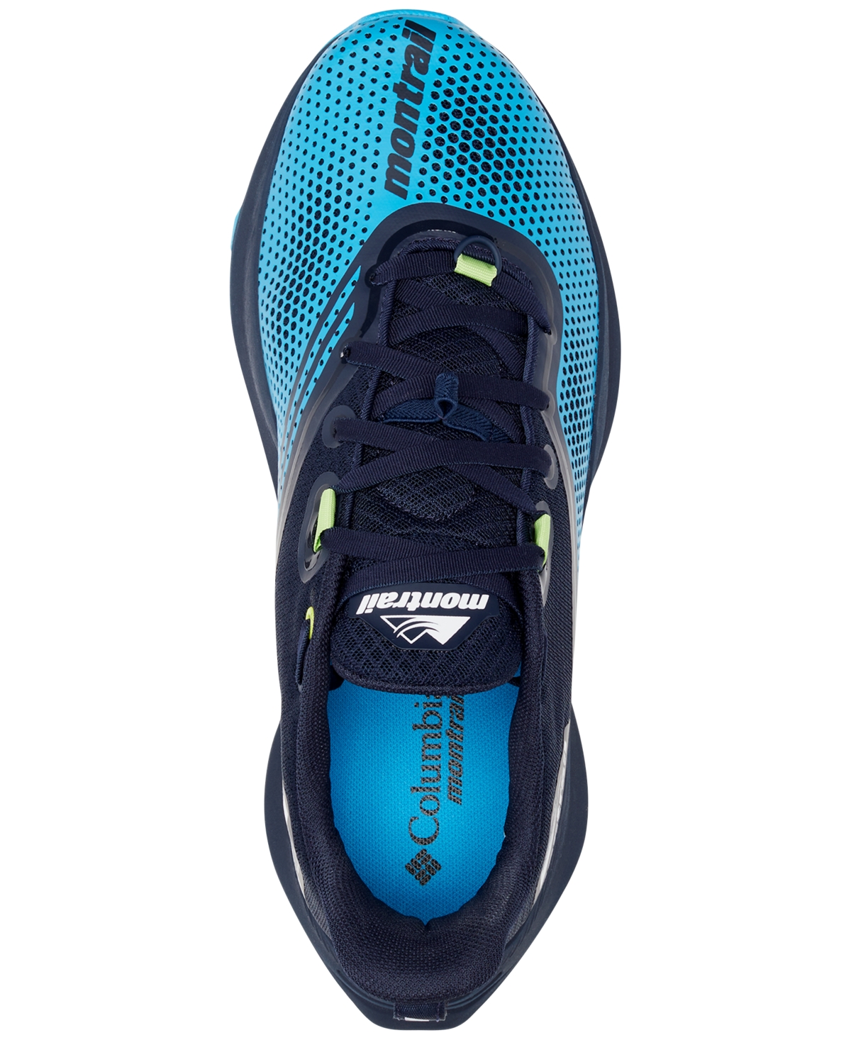 Shop Columbia Men's Montrail Trinity Fkt Trail Running Sneakers In Ocean Blue