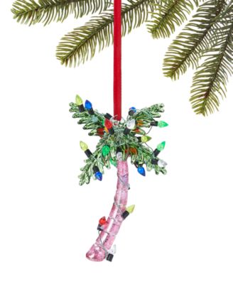 Holiday Lane - Feliz Navidad Coconut Tree Ornament