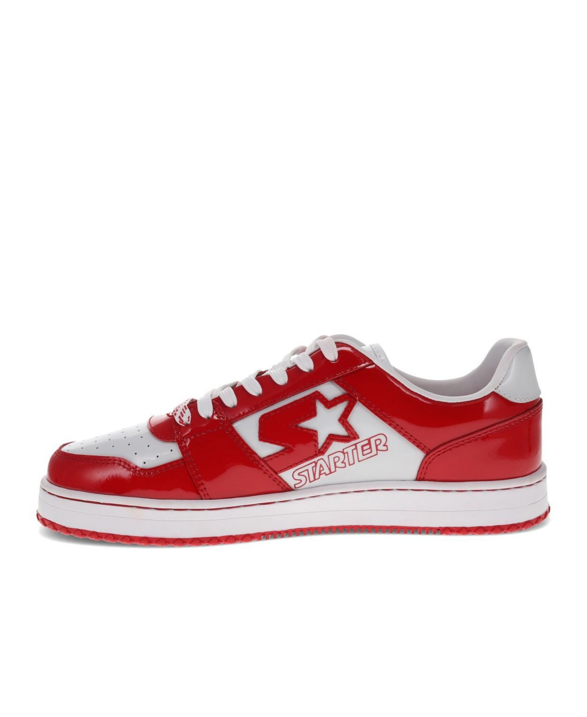 Shop Starter Men's Lfs 1 Tm Sneaker In Red,white