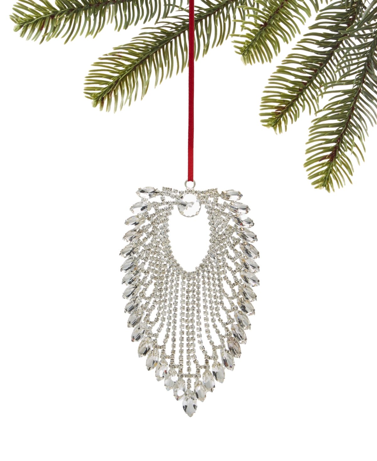 Holiday Lane Jeweled Elegance Crystal Gem Ornament, Exclusively At Macy's In No Color