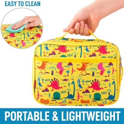 Insulated Lunch Bag With Spacious Compartment & Built-In Handle