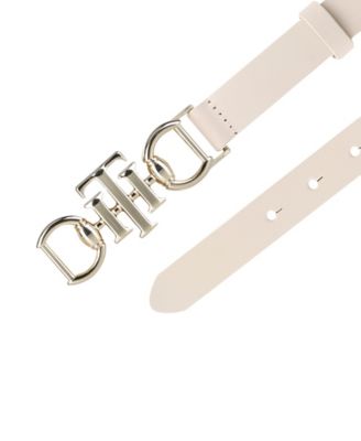 Women's Skinny Double Ended Horsebit Buckle Dress Casual Belt