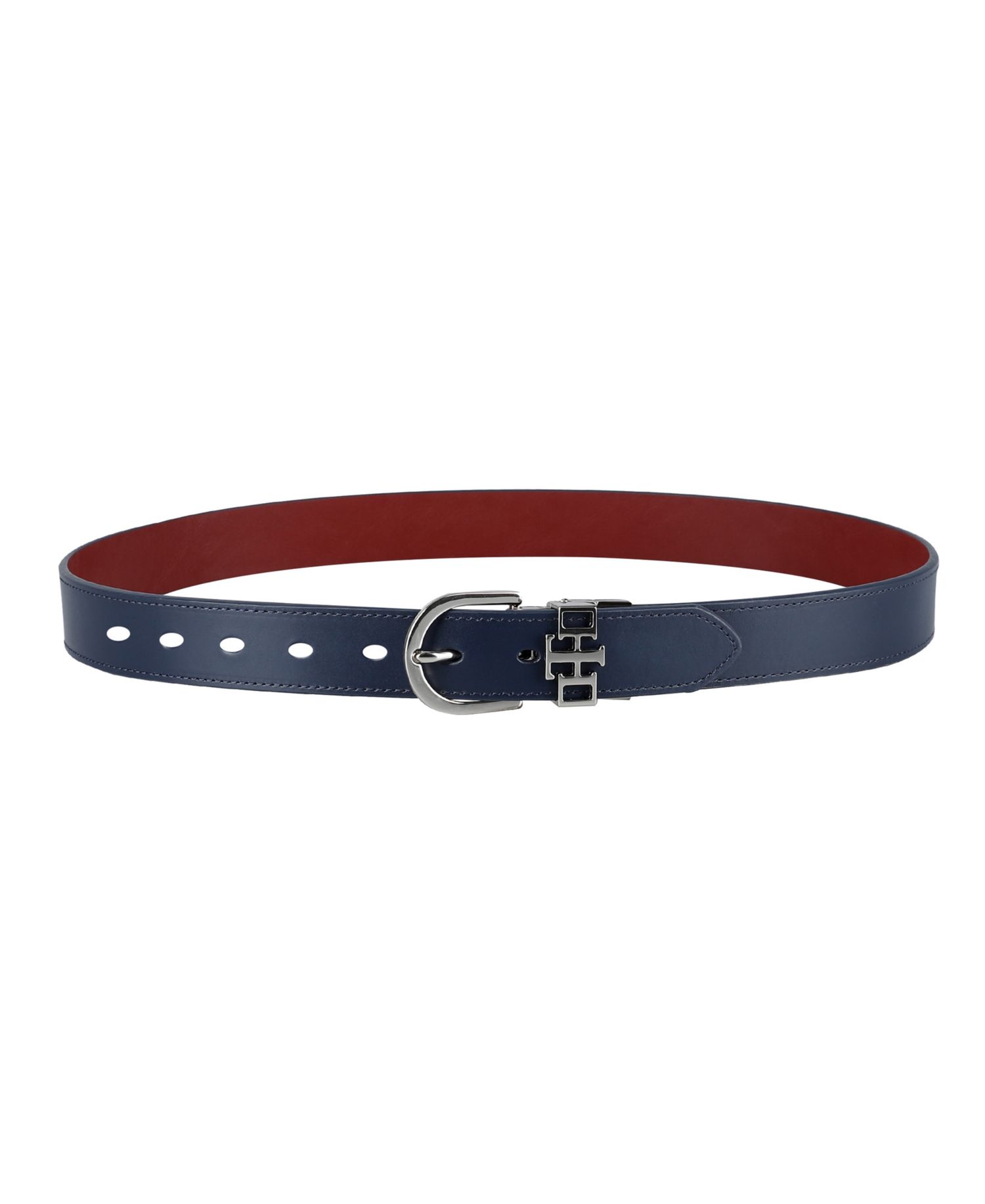 Women's 2-In-1 Reversible TH Monogram Strap Keeper Dress Casual Belt