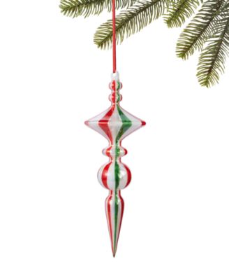 Holiday Lane - Christmas Cheer Finial Ornament