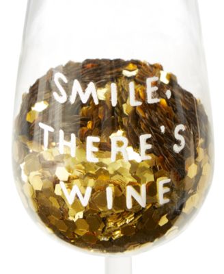 Foodie Collection Sequin Wine Glass Ornament, Exclusively at Macy's
