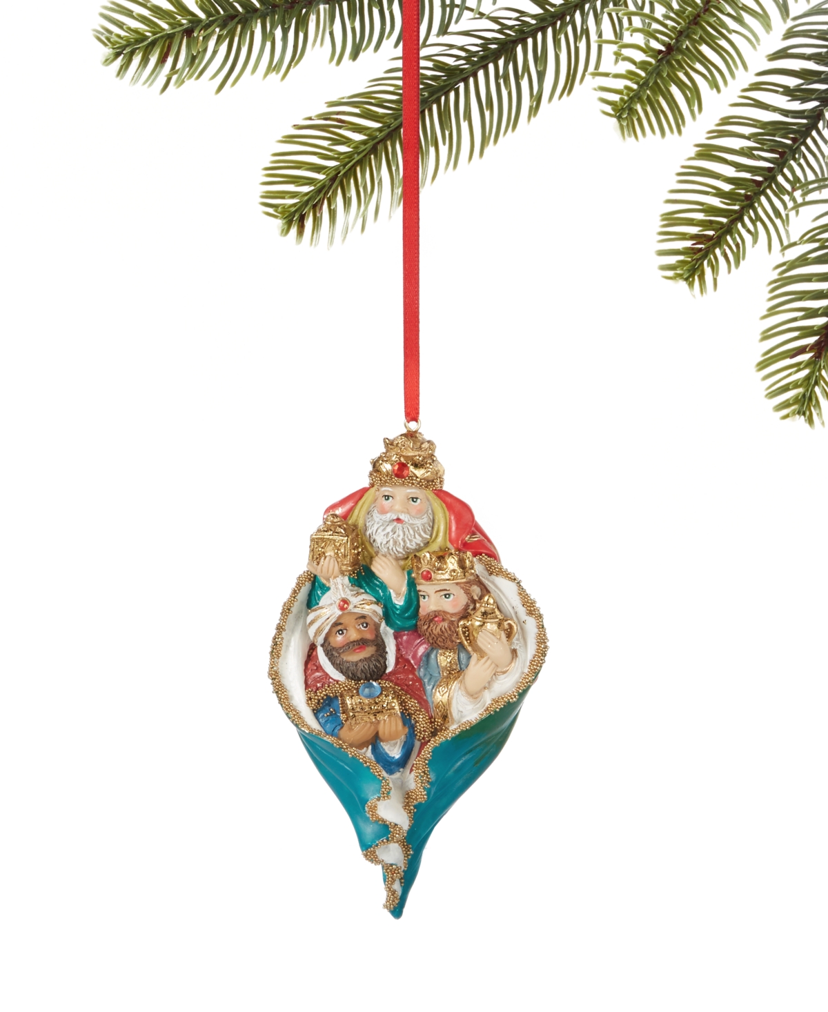 Holiday Lane Blessed Holy Family Finial Ornament, Exclusively At Macy's In No Color