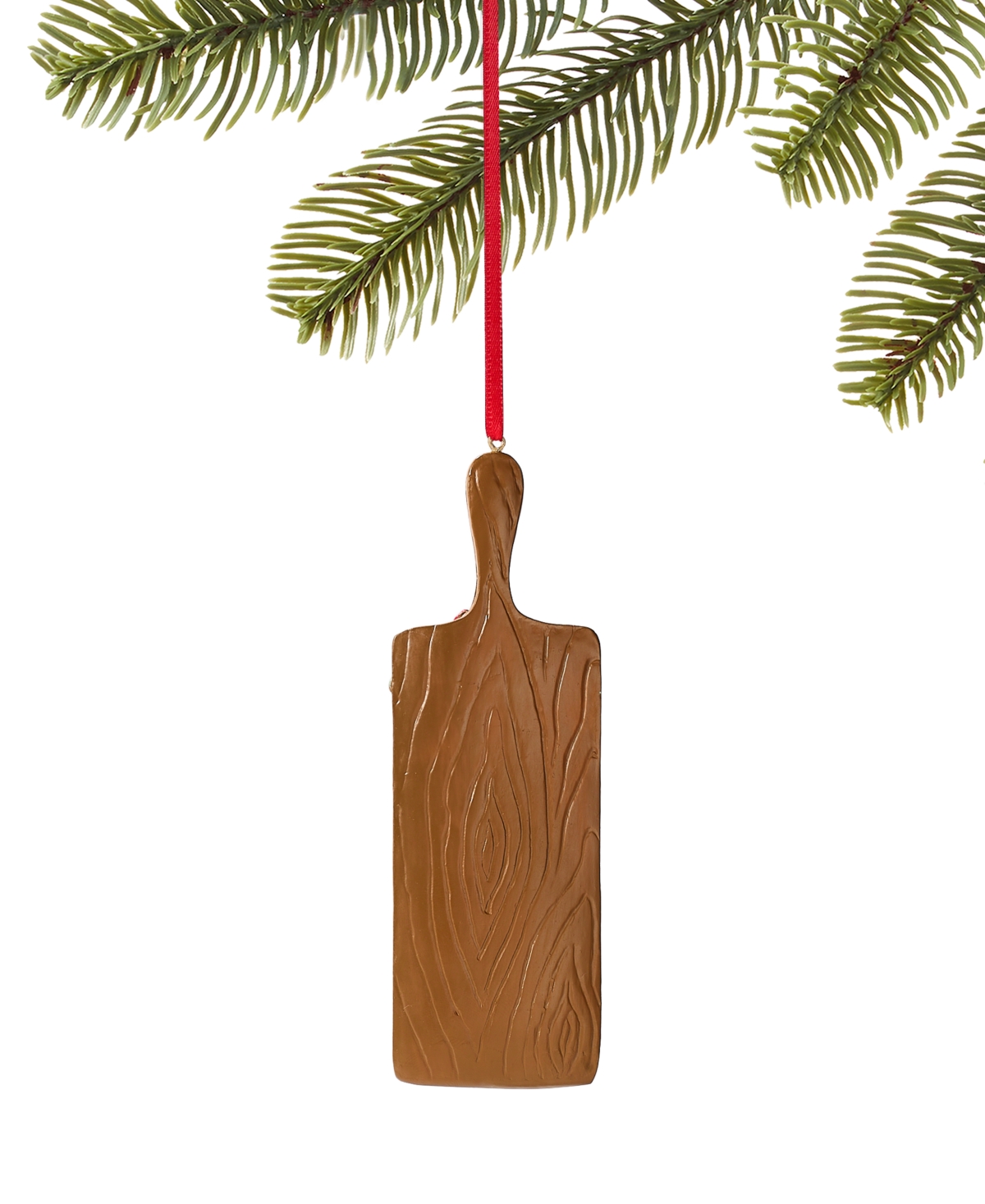 Holiday Lane Foodie Collection Wine & Spirits Cheese Board Ornament, Exclusively at Macy's, Exclusively at Macy's