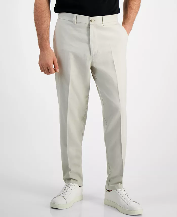 Men's Slim-Fit Linen Pants - thumbnail 9