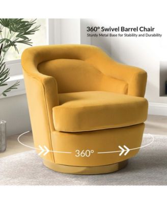 Modern Round Accent Chair for Living Room Bedroom