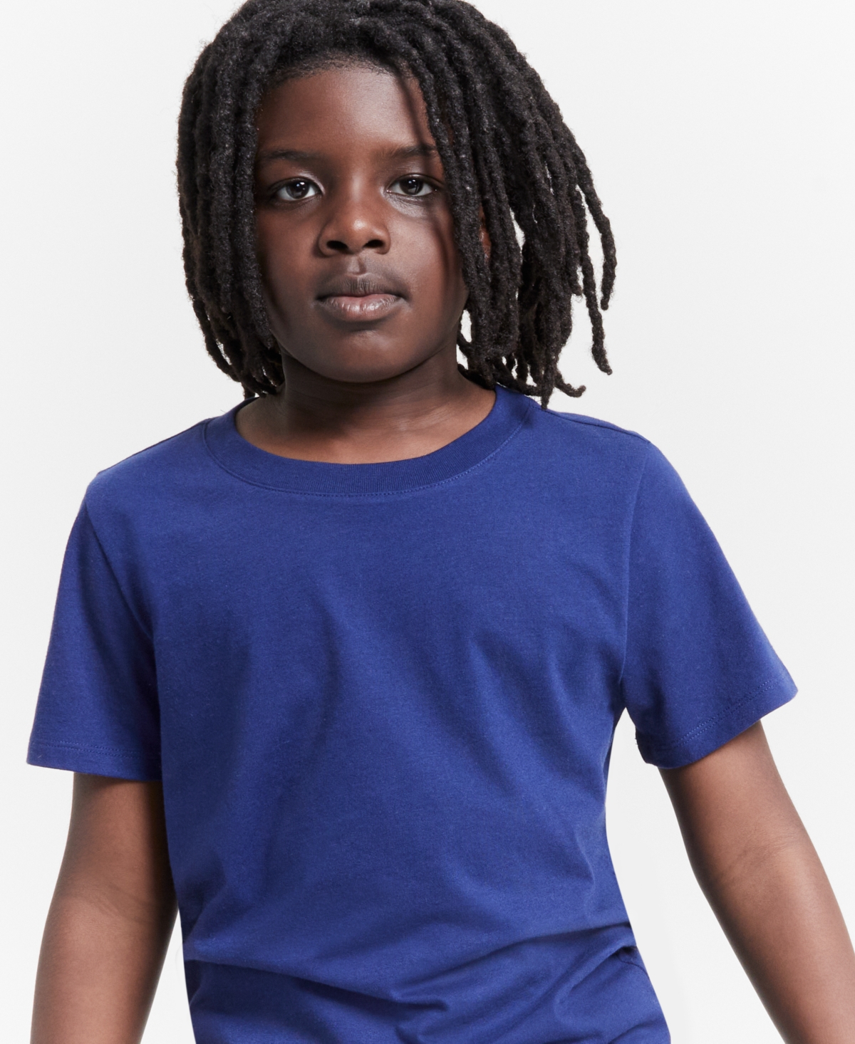 Epic Threads Little And Big Boys Solid T-shirt, Created For Macy's In Blue