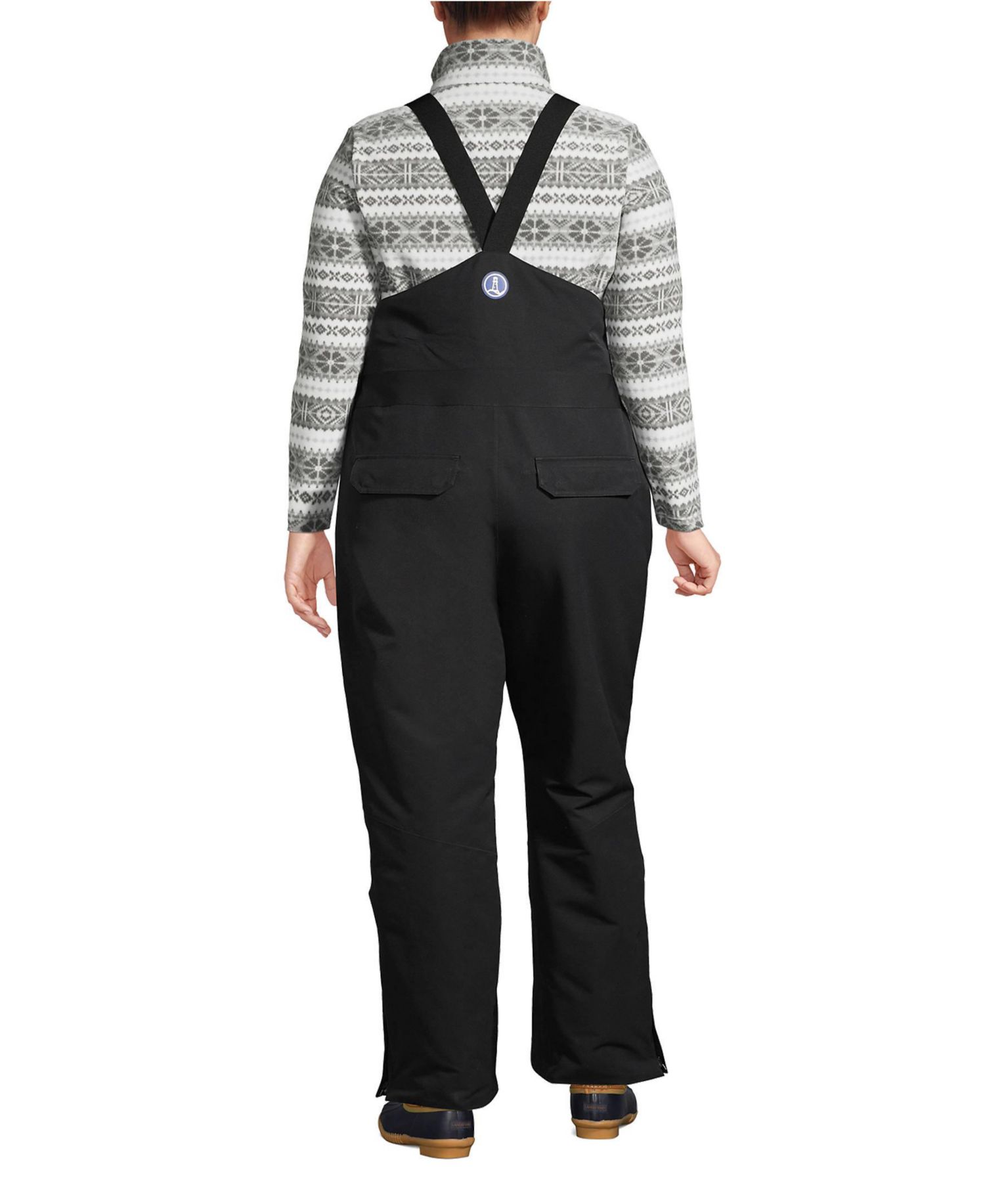 Plus Size Expedition Waterproof Insulated Snow Bibs