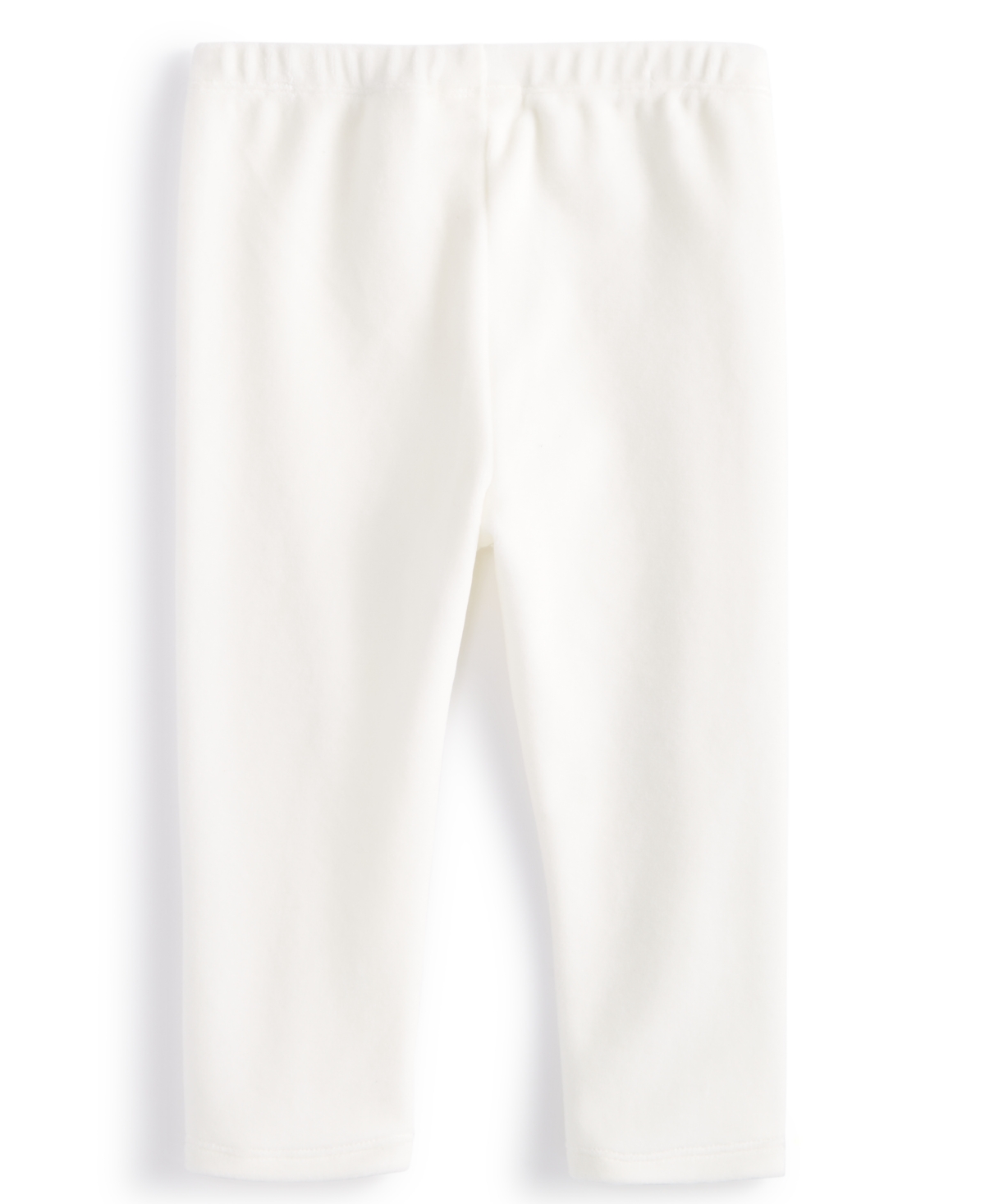 First Impressions Baby Girls Solid Velour Leggings, Created For Macy's In Shaded Spruce