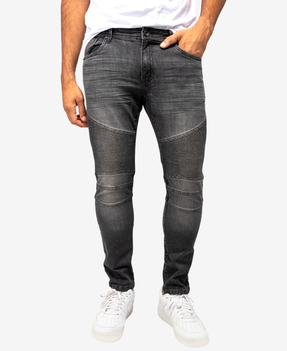 Men's Rawx Moto Jeans - Grey