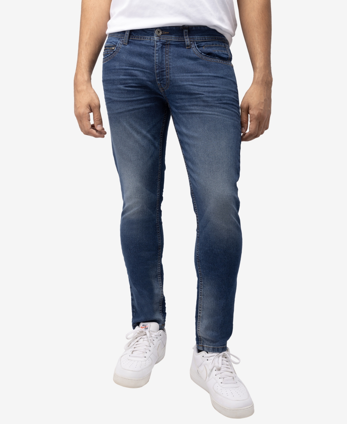 Shop X-ray Men's Denim Jeans In Medium Tint