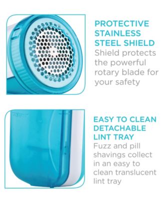 Fabric Shaver and Lint Remover with Fabric Shield