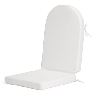 Outdoor Patio Shell-back Adirondack Dining Chair All Weather