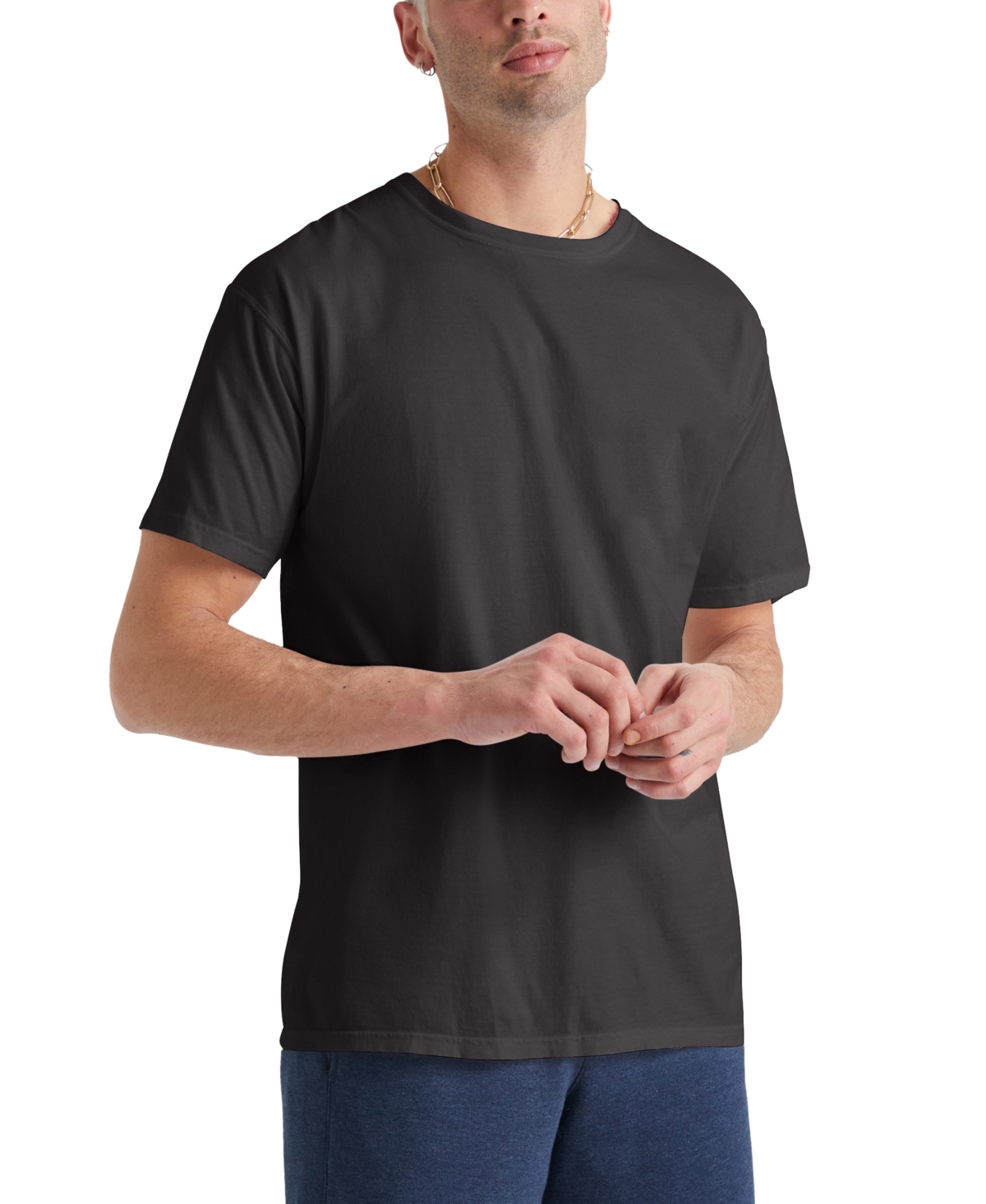 Hanes Unisex Garment Dyed Cotton T-Shirt