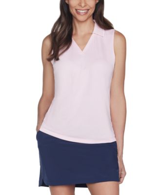 Skechers - Women's GO DRI&reg; SWIFT Sleeveless Polo Tank Top