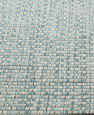 Courtyard CY8653 Light Blue and Light Gray 8' x 11' Sisal Weave Outdoor Area Rug