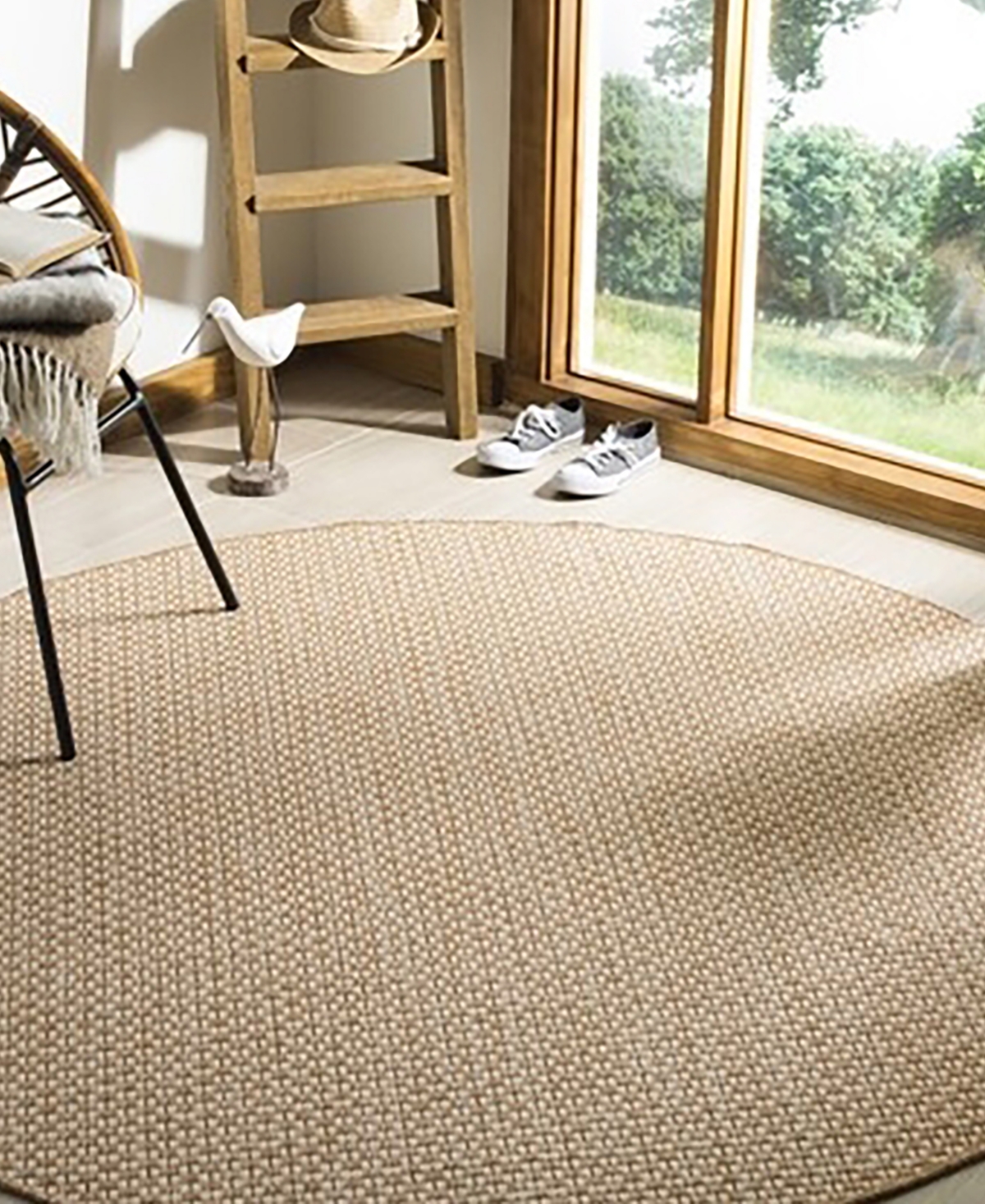 Safavieh Courtyard CY8653 Natural and Cream 5'3