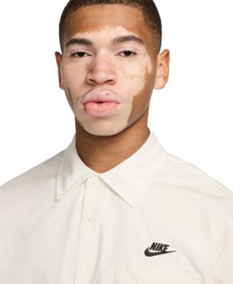 Men's Club Oxford Button-Up Logo Shirt