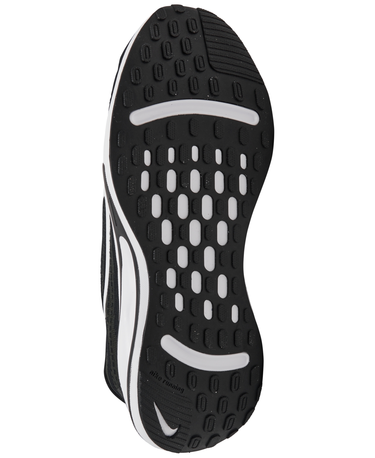 Nike Women's Journey Run Running Sneakers From Finish Line In Black,white