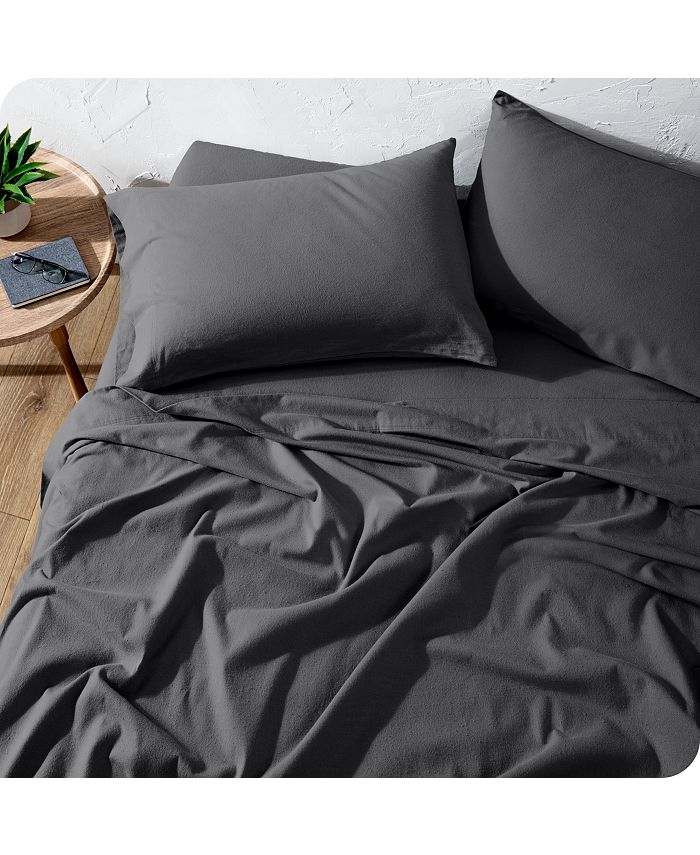 Bare Home Cotton Flannel California King Split Sheet Set Macy's