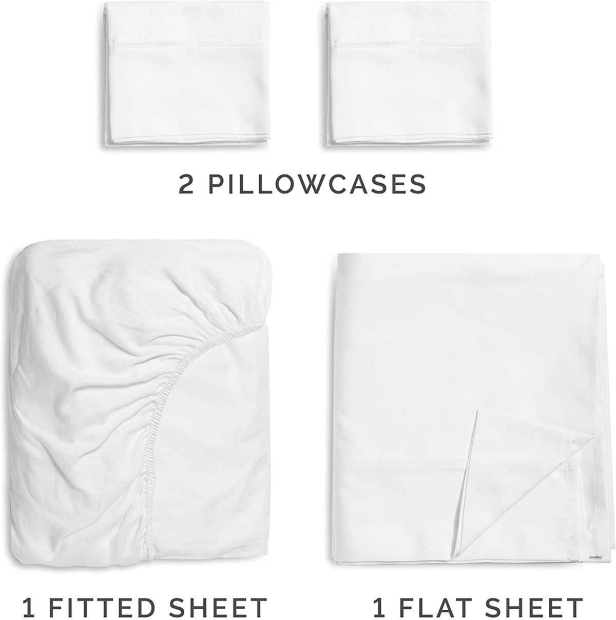 Cgk Unlimited 4 Piece Deep Pocket Cooling Sheet Set Rayon from Bamboo -