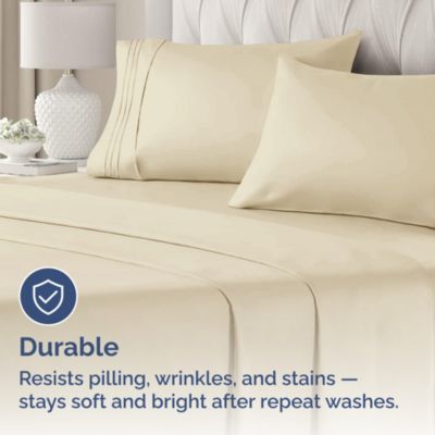 Soft Microfiber Set of 2 Pillowcase, King