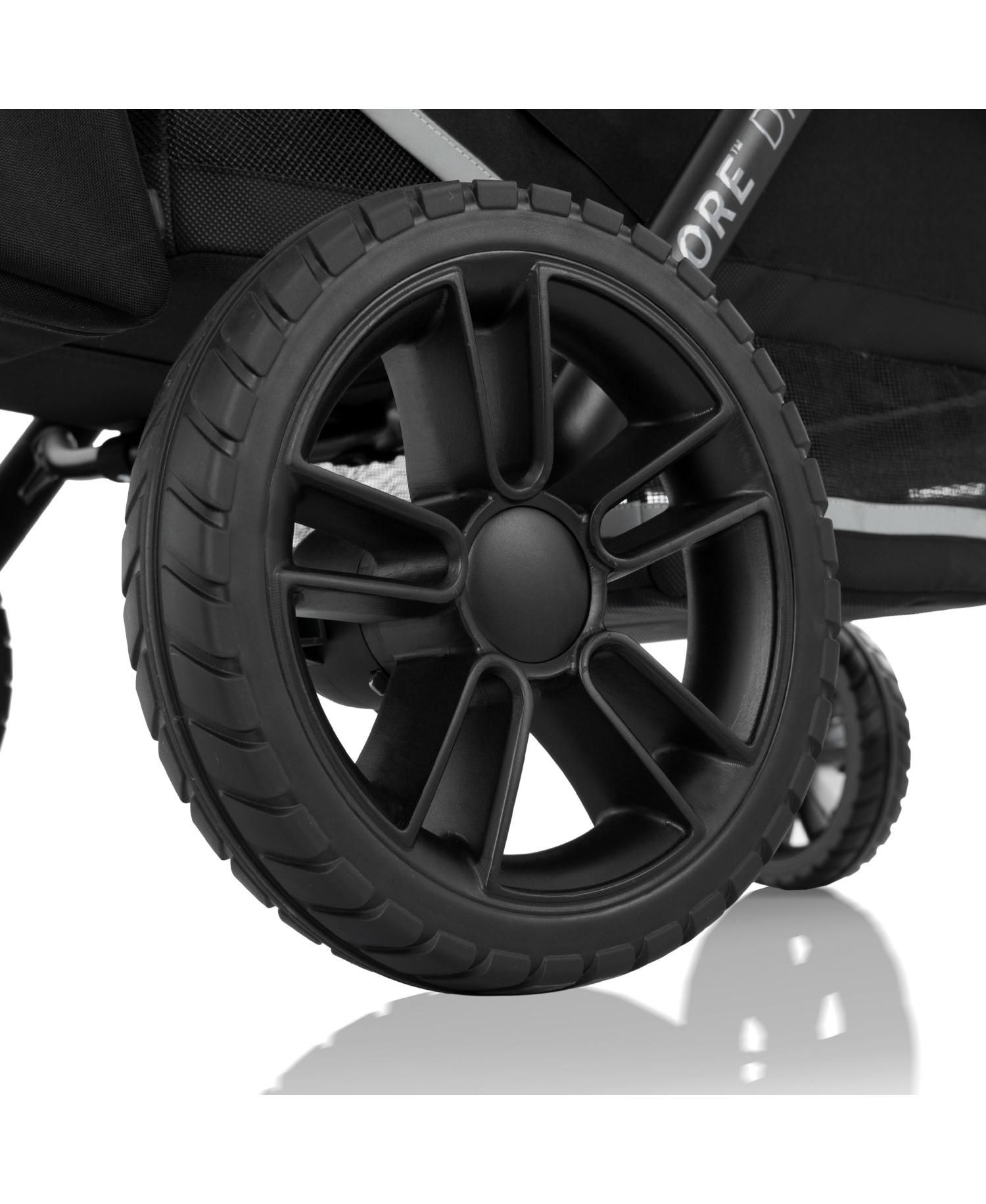 Pivot Xplore Dreamz All-Terrain Stroller Wagon with Bassinett Insert