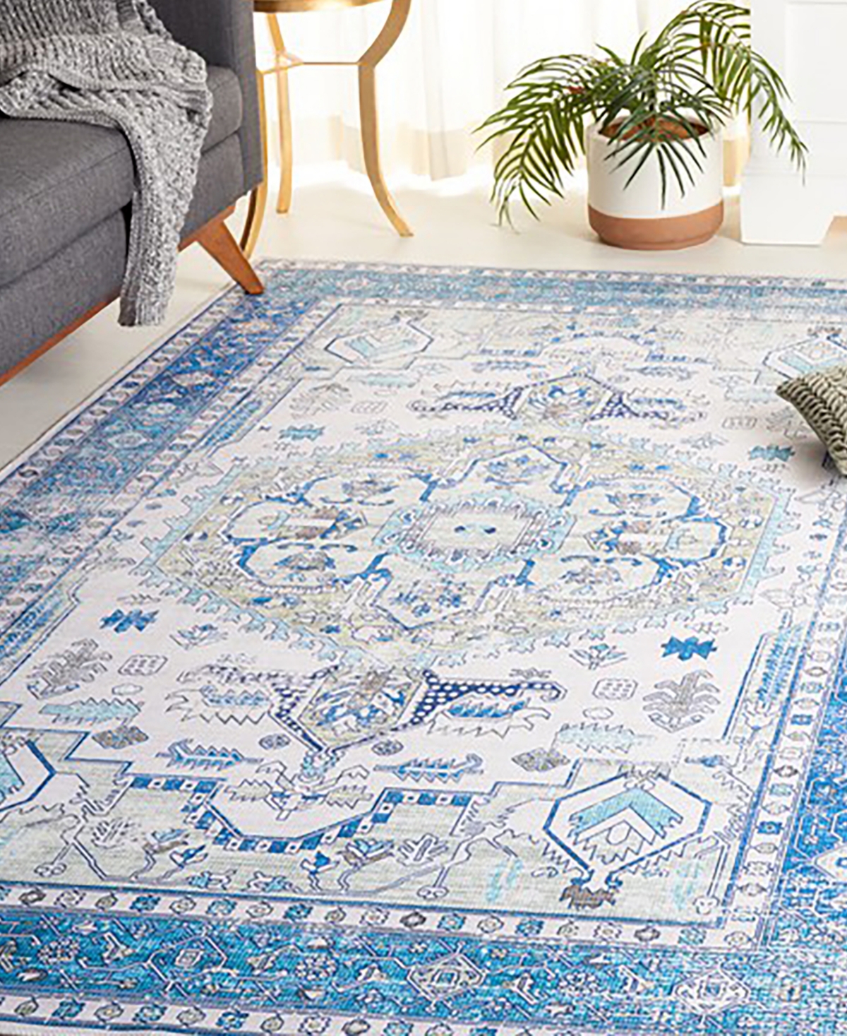 Safavieh Arizona Washable 105 ARZ105 Square Area Rug