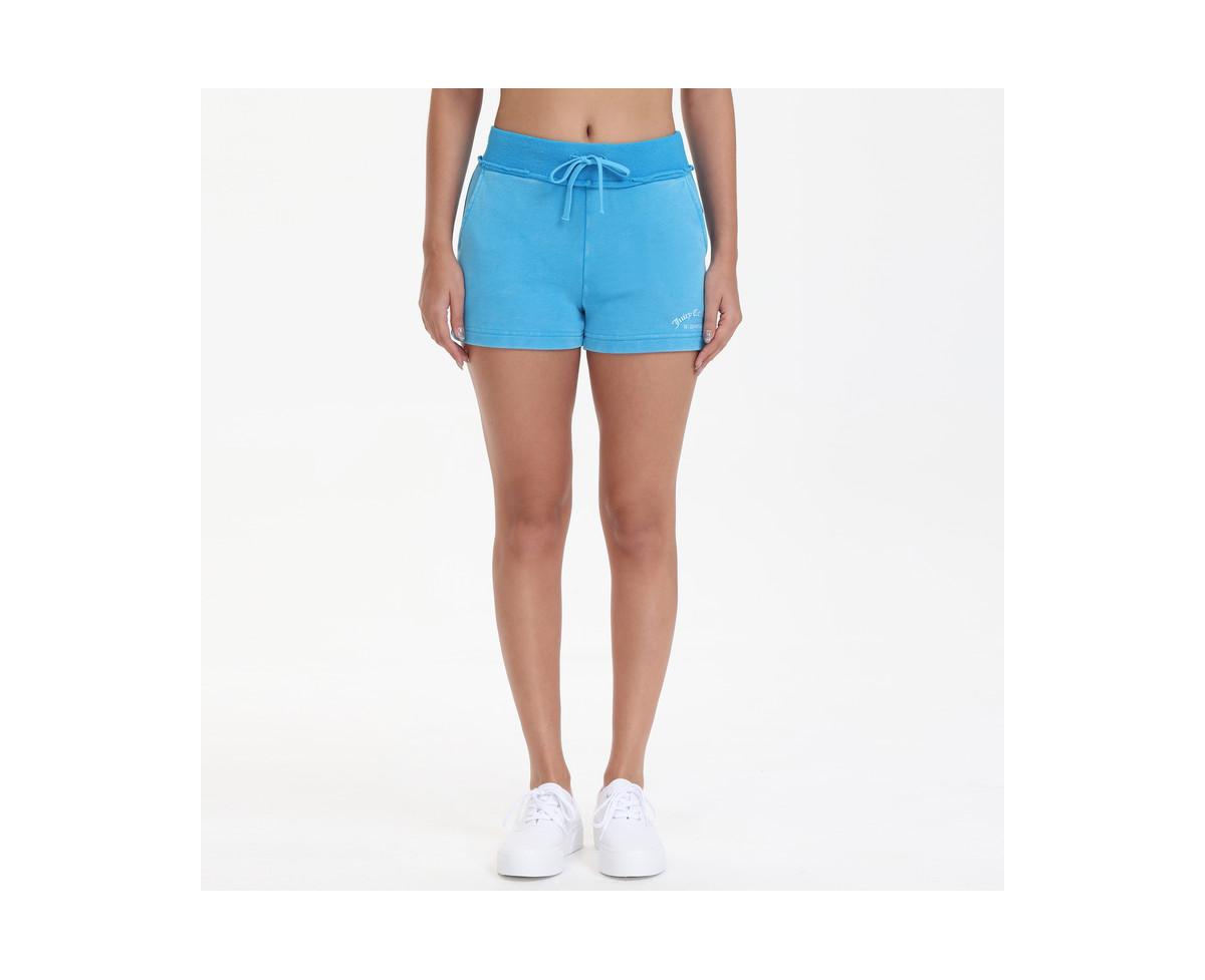 Women's Embroidered Shorts - Wave