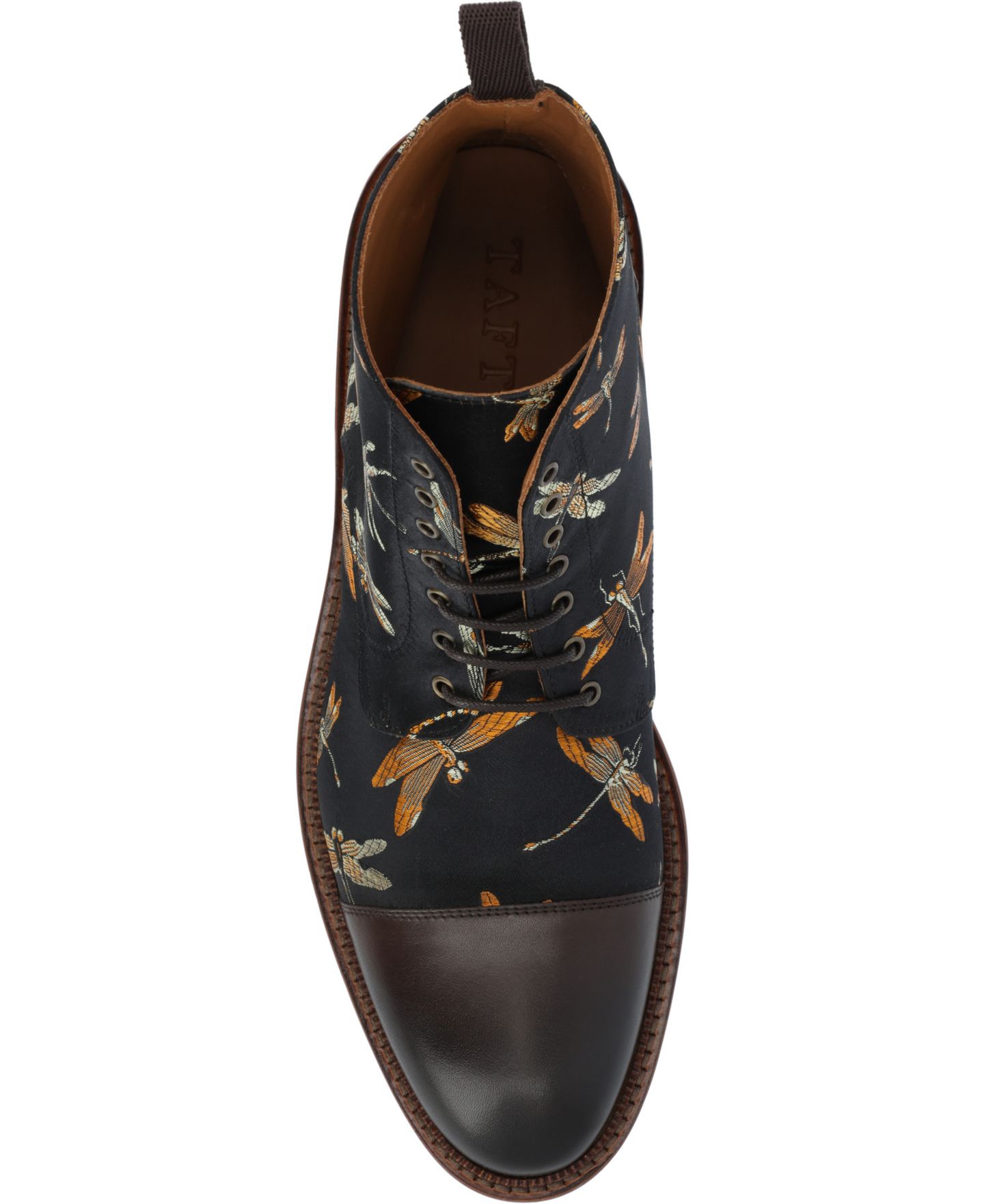 Мужские ботинки Taft Jack Lace-up Cap-Toe Boot, цвет: Чёрный — фото 4