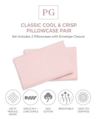 Classic Cool Crisp 2 Piece Pillowcase Set, King